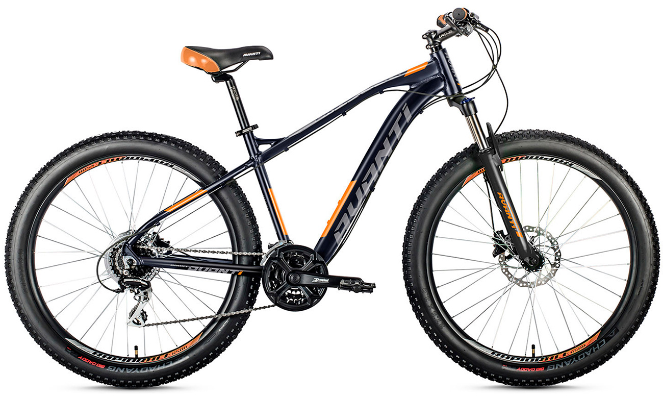 Фотография Велосипед Avanti BOOST 650B+ 27,5" (2020) 2020 Сине-оранжевый 